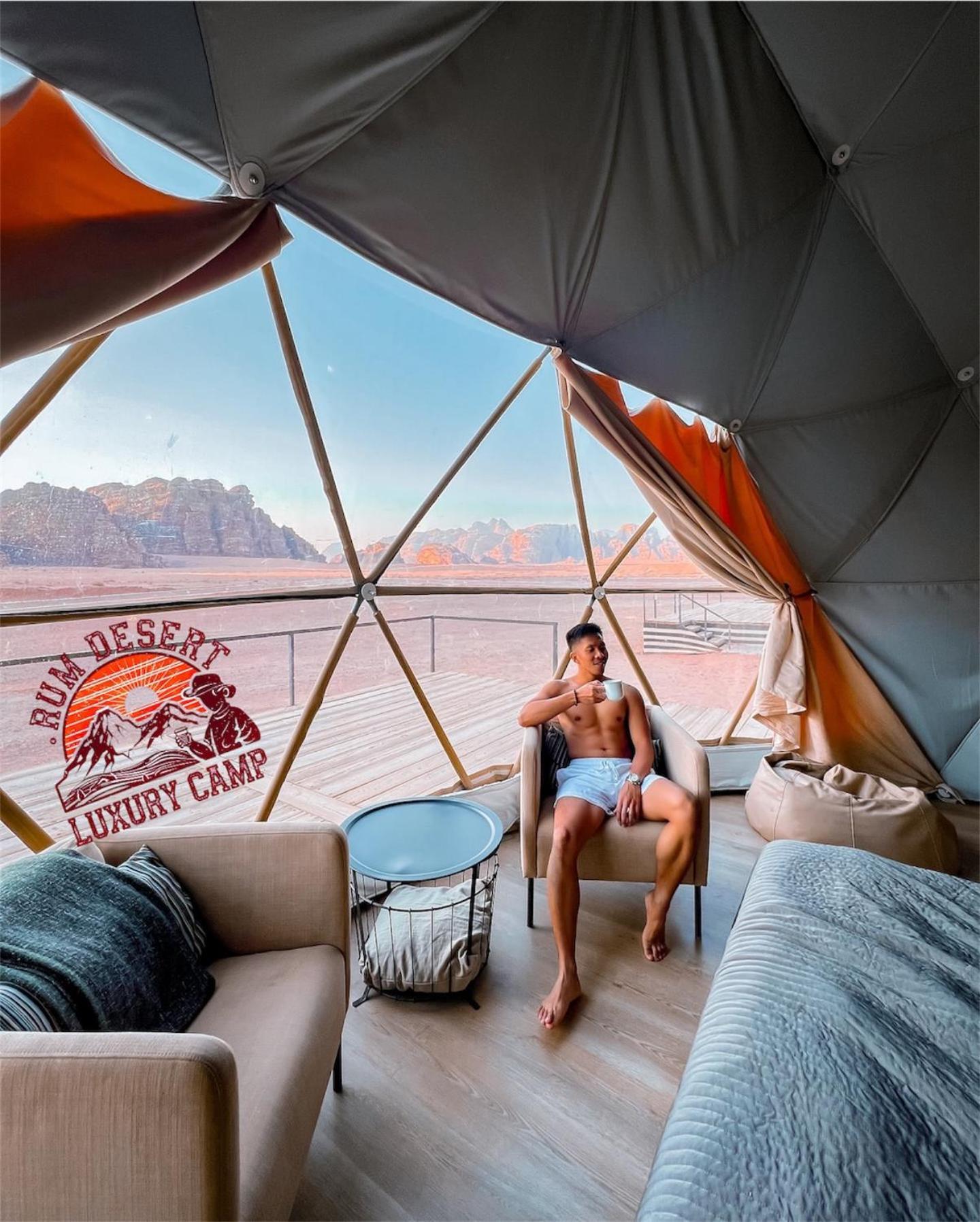 Rum Desert Luxury Camp & Bubble Room Ουάντι Ραμ Εξωτερικό φωτογραφία