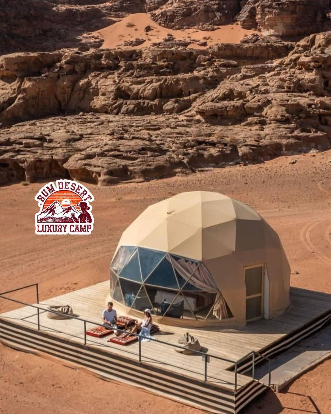 Rum Desert Luxury Camp & Bubble Room Ουάντι Ραμ Εξωτερικό φωτογραφία